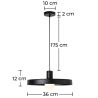 Buy Brander nordic pendant lamp - Metal Black 59292 at MyFaktory