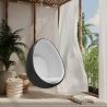 Buy Suspension Ele Chair Style - Black Exterior - Fabric White 59306 - prices