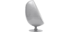 Buy Armchair Ele Chair - Coloured exterior - Fabric Light grey 59313 in the Europe