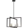 Buy Robson 4 bulbs pendant lamp - Metal Gold 59330 - in the EU