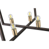 Buy Robson 4 bulbs pendant lamp - Metal Gold 59330 at MyFaktory
