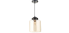 Buy Mikelo pendant lamp - Metal and crystal Black 59331 in the Europe