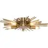Buy Lydia wall lamp with 5 bulbs - Metal Gold 59341 - prices