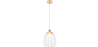 Buy Alessia pendant lamp - Crystal and metal Transparent 59342 in the Europe