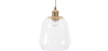 Buy Alessia pendant lamp - Crystal and metal Transparent 59342 home delivery
