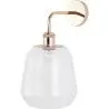 Buy Alessia wall lamp - Crystal and metal Transparent 59343 - in the EU