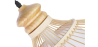 Buy Amazona ceiling lamp Design Boho Bali - Bamboo Natural wood 59353 - prices