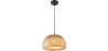 Buy Bali twisted Design Boho Bali ceiling lamp - Bamboo Natural wood 59354 in the Europe