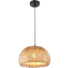 Buy Bali twisted Design Boho Bali ceiling lamp - Bamboo Natural wood 59354 at MyFaktory