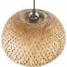 Buy Bali twisted Design Boho Bali ceiling lamp - Bamboo Natural wood 59354 home delivery