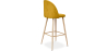 Buy Bar stool Bennett Scandinavian Design Premium - 76cm Yellow 59356 with a guarantee