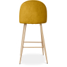 Buy Fabric Upholstered Stool - Scandinavian Design - 73cm - Bennett Yellow 59356 - in the EU