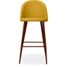 Buy Fabric Upholstered Stool - Scandinavian Design - 76cm - Bennett Yellow 59357 - in the EU