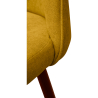 Buy Fabric Upholstered Stool - Scandinavian Design - 73cm - Bennett Yellow 59357 in the Europe