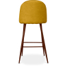 Buy Fabric Upholstered Stool - Scandinavian Design - 73cm - Bennett Yellow 59357 - in the EU