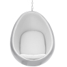 Buy Hanging Chair Egg – Fabric Upholstered Relaxation Chair – Ele Light grey 59352 - in the EU
