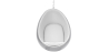 Buy Suspension Ele Chair - Coloured shell - Fabric Light grey 59352 - in the EU