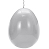 Buy Hanging Chair Egg – Fabric Upholstered Relaxation Chair – Ele Light grey 59352 home delivery