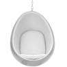Buy Suspension Ele Chair - Coloured shell - Fabric Light grey 59352 - in the EU
