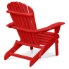 Buy Adirondack Garden Chair - Wood Red 59415 in the Europe