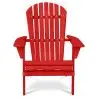 Buy Adirondack Garden Chair - Wood Red 59415 - in the EU