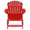 Buy Adirondack Garden Chair - Wood Red 59415 home delivery