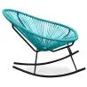 Buy Acapulco Rocking Chair - Black legs  Light green 59411 in the Europe