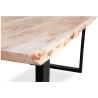 Buy Industrial solid wood dining table - Tyke Natural wood 59290 in the Europe