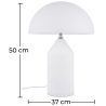 Buy Frey Desk Lamp - White Glass White 13291 in the Europe