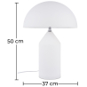 Buy Frey Desk Lamp - White Glass White 13291 with a guarantee