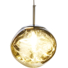 Buy Lava Design pendant lamp - Acrylic  Gold 59486 at MyFaktory