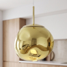 Buy Lava Design pendant lamp - Acrylic  Gold 59486 with a guarantee