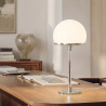 Buy Bauha Desk Lamp - Chrome Copper/Opal Glass White 13292 in the Europe