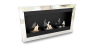 Buy Contemporary Wall-Mounted Ethanol Fireplace - VPF-FD51S-CHROME Mirror 17058 - in the EU