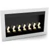 Buy Contemporary Wall-Mounted Ethanol Fireplace - VPF-FD50-WHITE White 17140 - in the EU
