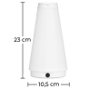 Buy Rechargeable USB portable LED lamp - Cono White 59504 in the Europe