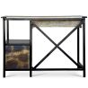 Buy Wooden Desk with Drawers - Industrial Design - Nash Natural wood 59280 - in the EU