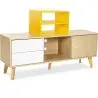 Buy Wooden TV Stand - Scandinavian Design - Erica  Yellow 59657 in the Europe