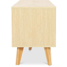 Buy Wooden TV Stand - Scandinavian Design - Erica  Yellow 59657 home delivery