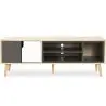 Buy Wooden TV Stand - Scandinavian Design - Freya  Grey 59659 - in the EU