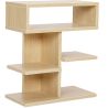 Buy Scandinavian style low shelf with 5 compartments - Wood White 59644 - prices