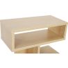 Buy Scandinavian style low shelf with 5 compartments - Wood White 59644 home delivery