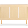 Buy Wooden Sideboard - Scandinavian Design - 3 drawers - Regir Natural wood 59652 with a guarantee