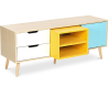 Buy Wooden TV Stand - Scandinavian Design - Kaira Multicolour 59718 home delivery