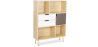 Buy Wooden Bookshelf - Scandinavian Design - Polani Natural wood 59648 at MyFaktory