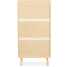Buy Wooden Sideboard - Scandinavian Design - Large - Rion Natural wood 59646 home delivery