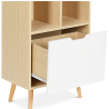 Buy Wooden Sideboard - Scandinavian Design - 4 compartments - Rion Natural wood 59647 with a guarantee