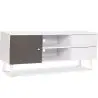 Buy Wooden TV Stand - Scandinavian Design - Britta  Grey 59655 - prices