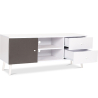 Buy Wooden TV Stand - Scandinavian Design - Britta  Grey 59655 at MyFaktory