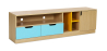 Buy Wooden TV Stand - Scandinavian Design -Yumi Multicolour 59656 at MyFaktory